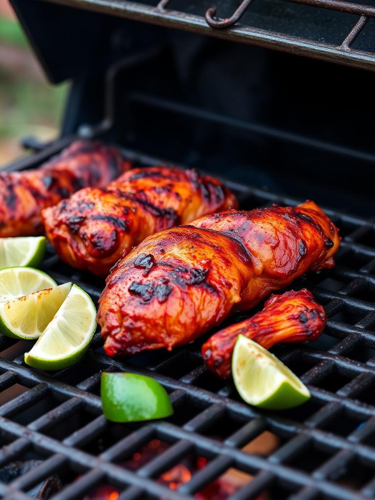 Grandma's jerk chicken. The marinade is non-negotiable.